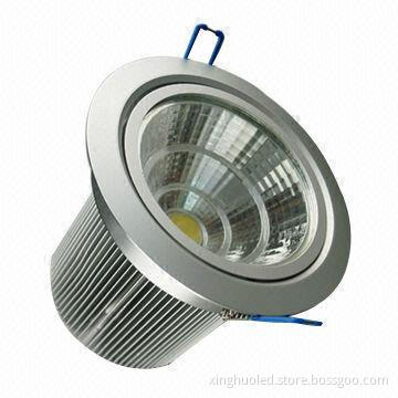 COB ceiling downlight, 30W Epistar COB, 80-90lm/W, 2,700-7,000K available, 3 years warranty